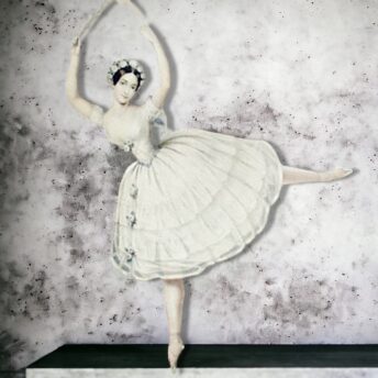 Carlotta Grissi as Giselle in 1840, classic ballet illustration